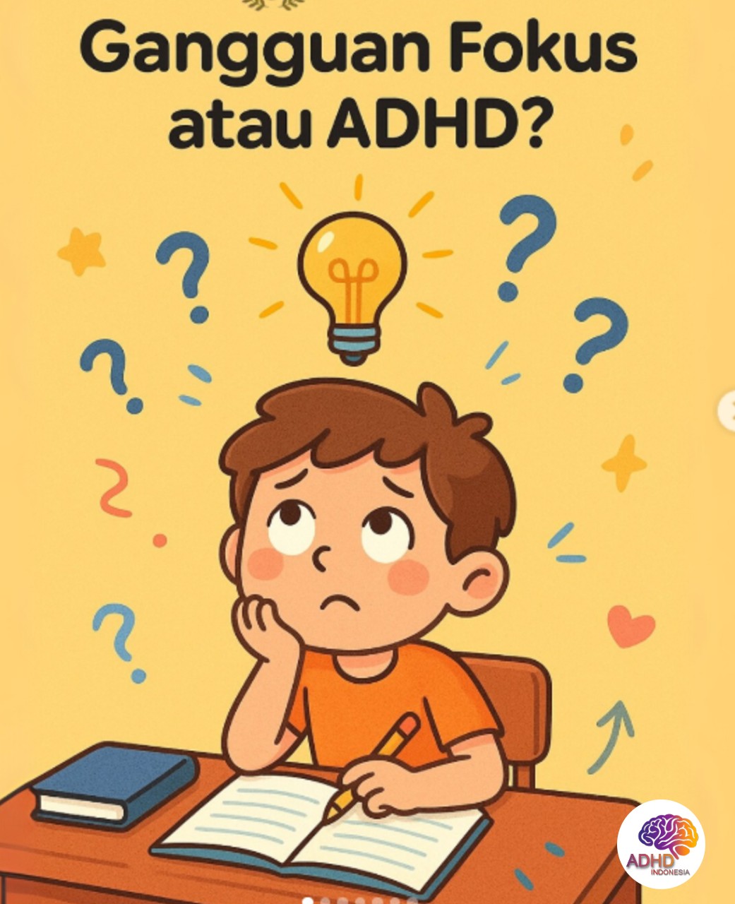 ADHD dan Kesulitan Fokus Anak: Edukasi untuk Keluarga di Kabupaten Tulungagung