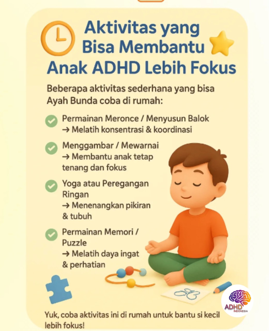 Pendekatan Edukatif yang Tepat untuk Anak ADHD di Kabupaten Tulungagung